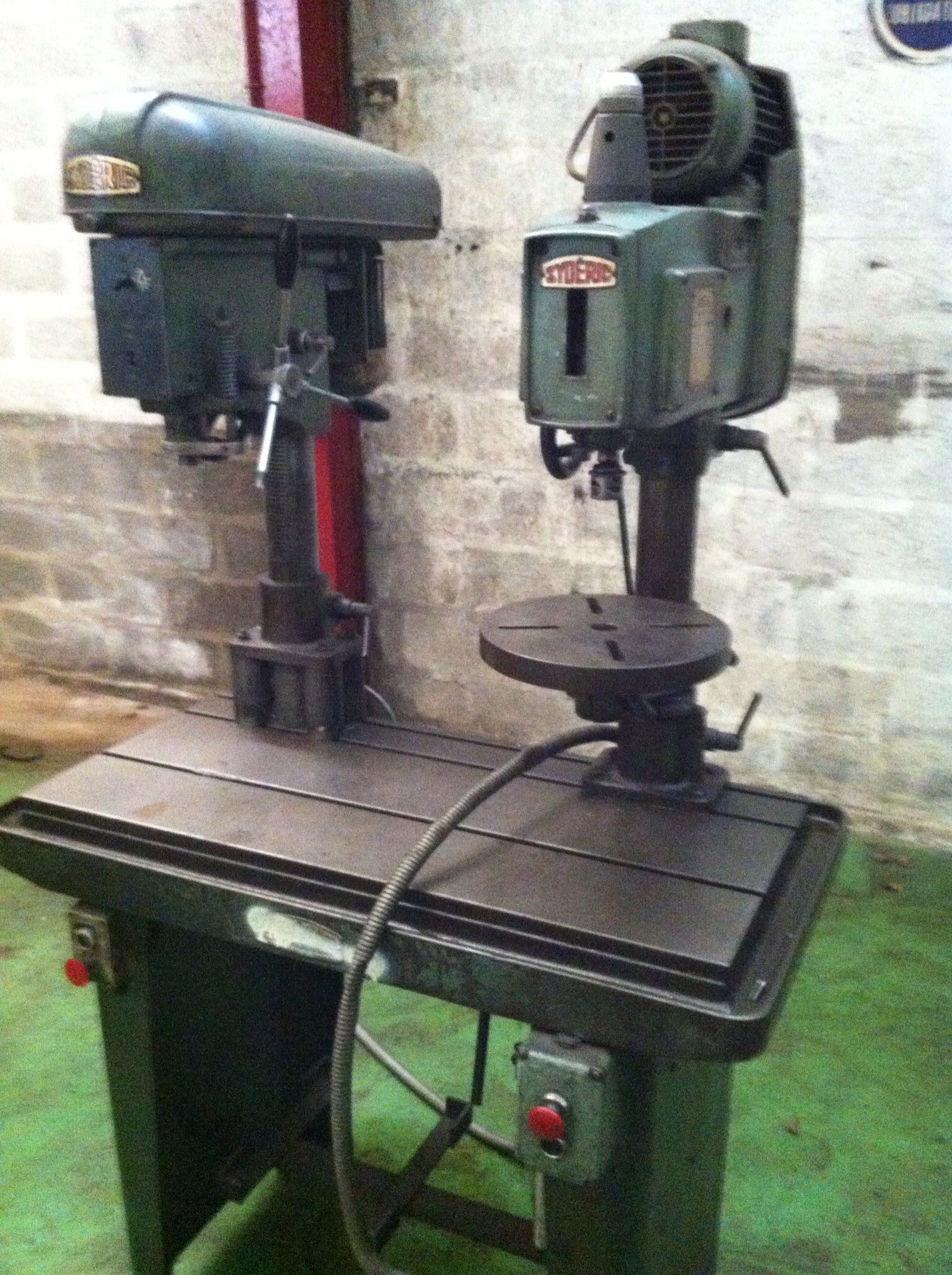 Drilling/Bench type drilling and tapping machine SYDERIC 2 heads